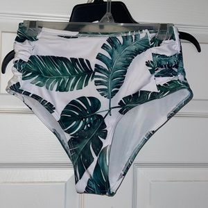 High waisted Swim bottoms - NEVER WORN